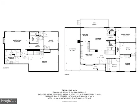 Floorplan - 1116 Tiffany Rd, Silver Spring, MD 20904 photo 3 of 3