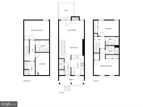 Floorplan - 2038 Derby Ridge Ln #3-5, Silver Spring, MD 20910 photo 1 of 1
