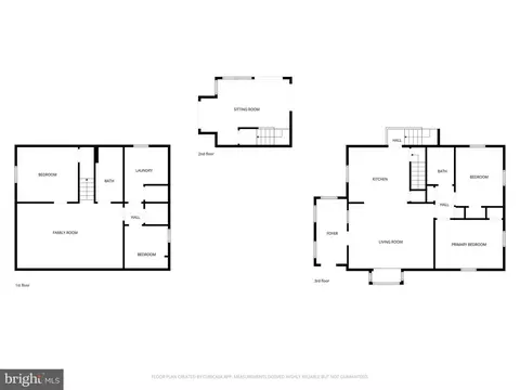 Floorplan - 2612 Elmont St, Silver Spring, MD 20902 photo 4 of 4