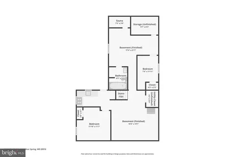 Floorplan - 820 Philadelphia Ave, Silver Spring, MD 20910 photo 2 of 3