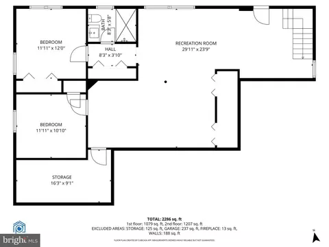 Floorplan - 1409 Crestridge Dr, Silver Spring, MD 20910 photo 2 of 3