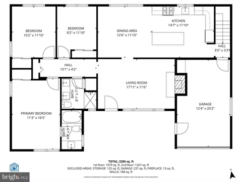 Floorplan - 1409 Crestridge Dr, Silver Spring, MD 20910 photo 1 of 3