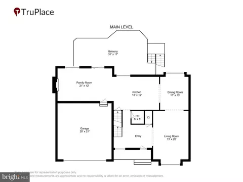 Floorplan - 13525 Winding Trail Ct, Silver Spring, MD 20906 photo 1 of 4
