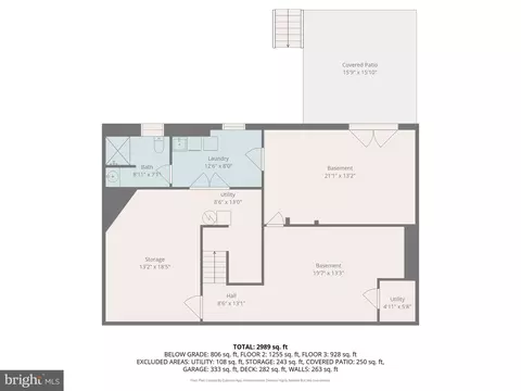 Floorplan - 1609 Winding Waye Ln, Silver Spring, MD 20902 photo 2 of 3