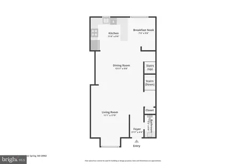 Floorplan - 10616 Pennydog Ln, Silver Spring, MD 20902 photo 2 of 3