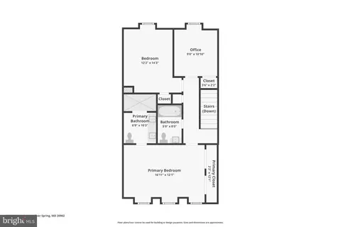 Floorplan - 10616 Pennydog Ln, Silver Spring, MD 20902 photo 3 of 3