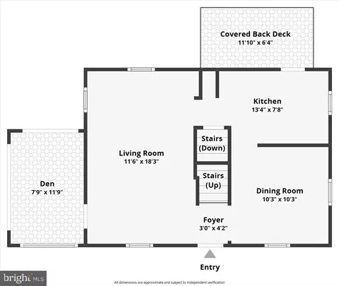 Floorplan - 505 E Schuyler Rd, Silver Spring, MD 20901 photo 1 of 3