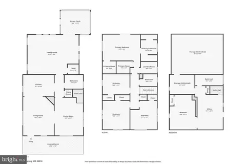 Floorplan - 1415 Ballard St, Silver Spring, MD 20910 photo 1 of 3