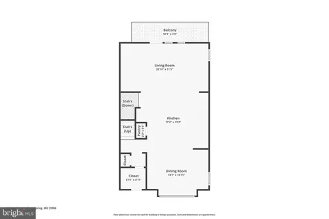 Floorplan - 2511 Auden Dr, Silver Spring, MD 20906 photo 1 of 3