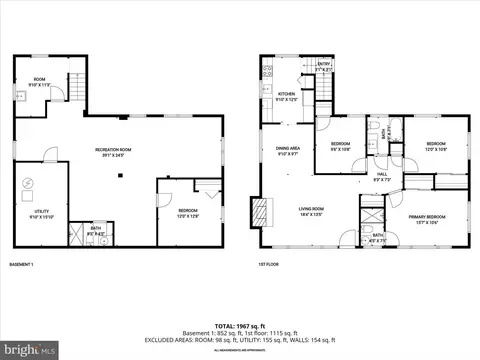 Floorplan - 411 Dennis Ave, Silver Spring, MD 20901 photo 3 of 3