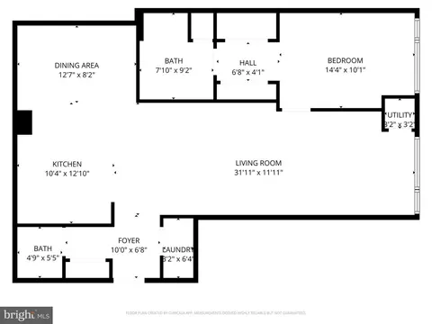 Floorplan - 8005 13th St #411, Silver Spring, MD 20910 photo 1 of 1