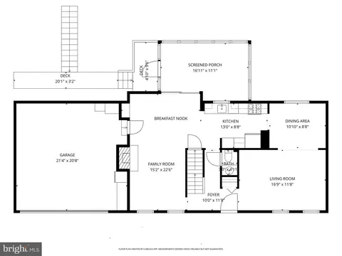 Floorplan - 14316 Piccadilly Rd, Silver Spring, MD 20906 photo 2 of 4