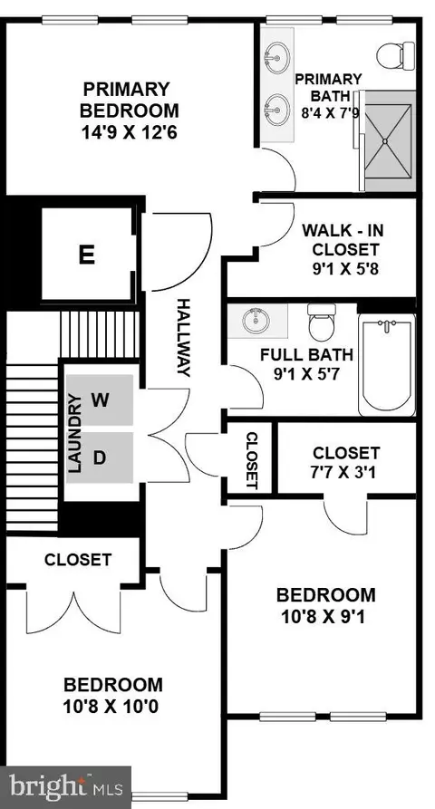 Floorplan - 8012 Grove St, Silver Spring, MD 20910 photo 3 of 3