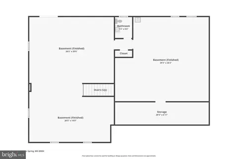 Floorplan - 216 Paula Lynn Dr, Silver Spring, MD 20904 photo 1 of 2