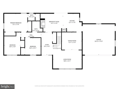 Floorplan - 2204 Badian Dr, Silver Spring, MD 20904 photo 1 of 2