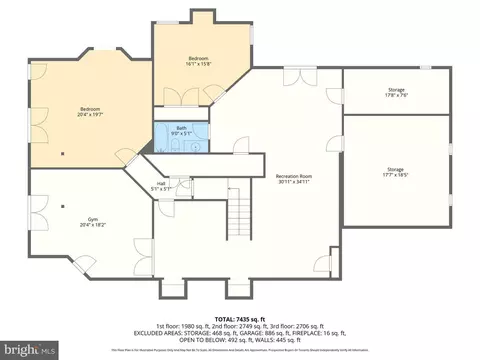 Floorplan - 15611 Riding Stable Rd, Laurel, MD 20707 photo 3 of 4