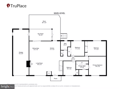 Floorplan - 513 Beaumont Rd, Silver Spring, MD 20904 photo 1 of 2