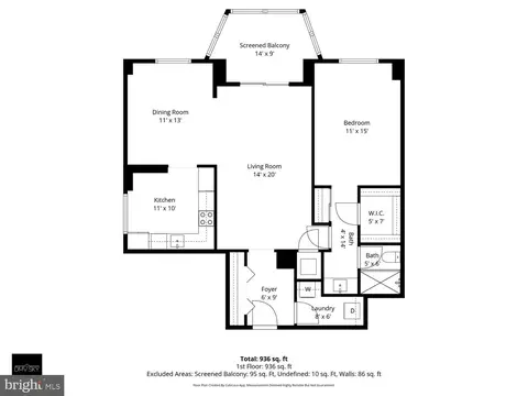 Floorplan - 15115 Interlachen Dr #3-425, Silver Spring, MD 20906 photo 1 of 1