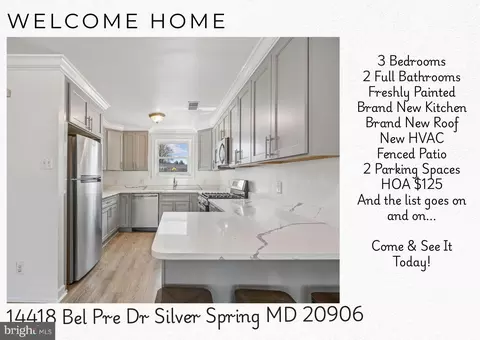 14418 Bel Pre Dr, Silver Spring, MD 20906
