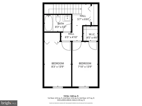 Floorplan - 3013 Piano Ln #34, Silver Spring, MD 20904 photo 3 of 4
