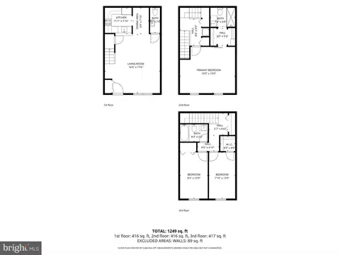 Floorplan - 3013 Piano Ln #34, Silver Spring, MD 20904 photo 4 of 4