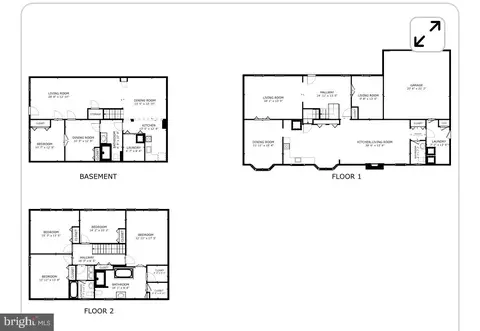 Floorplan - 14908 Village Gate Dr, Silver Spring, MD 20906 photo 3 of 3