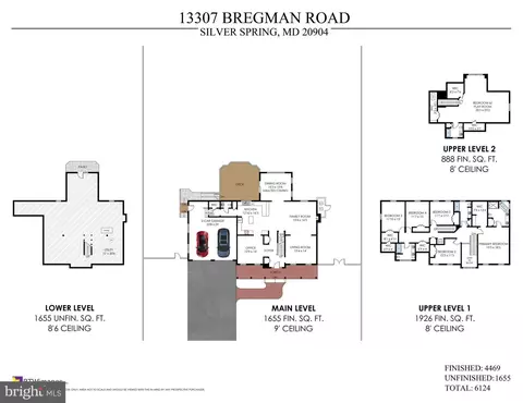 Floorplan - 13307 Bregman Rd, Silver Spring, MD 20904 photo 1 of 1