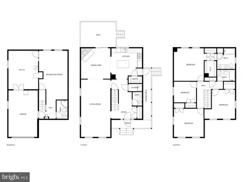Floorplan - 1601 Noyes Dr, Silver Spring, MD 20910 photo 1 of 1