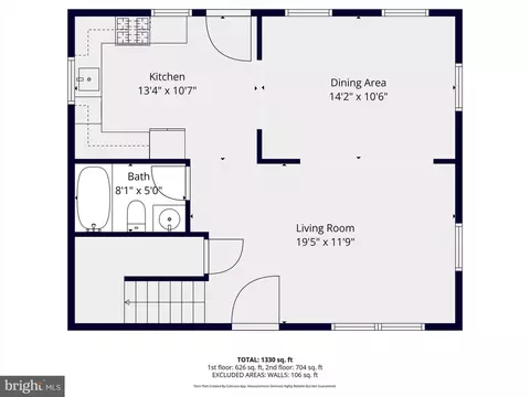 Floorplan - 2913 Weisman Rd, Silver Spring, MD 20902 photo 1 of 3