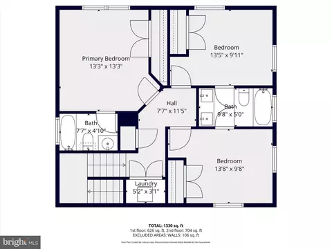 Floorplan - 2913 Weisman Rd, Silver Spring, MD 20902 photo 2 of 3