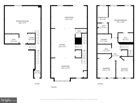 Floorplan - 1605 Regent Manor Ct, Silver Spring, MD 20904 photo 4 of 4