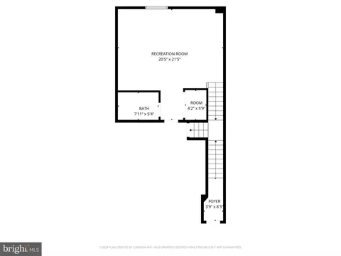Floorplan - 1605 Regent Manor Ct, Silver Spring, MD 20904 photo 3 of 4