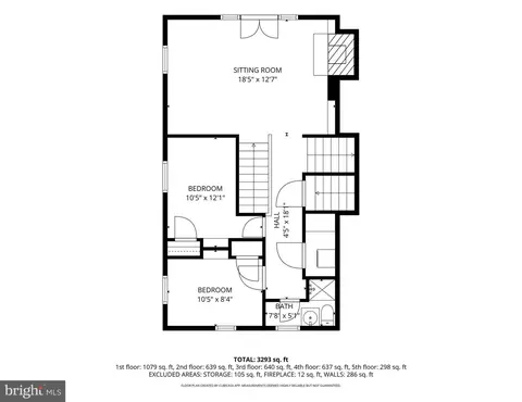 Floorplan - 10605 Meadowhill Rd, Silver Spring, MD 20901 photo 4 of 6