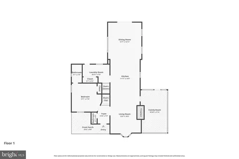 Floorplan - 617 Greenbrier Dr, Silver Spring, MD 20910 photo 3 of 4