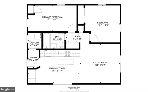 Floorplan - 5 Ericsson Rd, Cabin John, MD 20818 photo 1 of 1