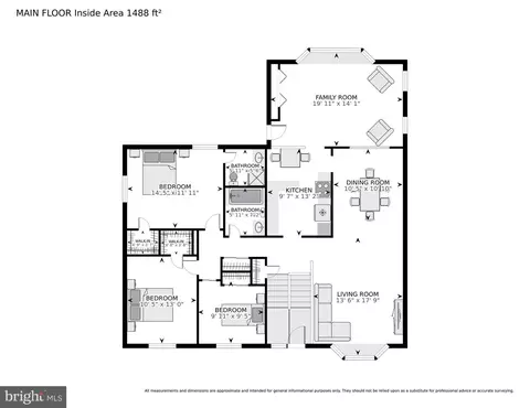 Floorplan - 1030 Cresthaven Dr, Silver Spring, MD 20903 photo 3 of 3