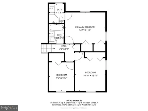 Floorplan - 935 Loxford Ter, Silver Spring, MD 20901 photo 2 of 3