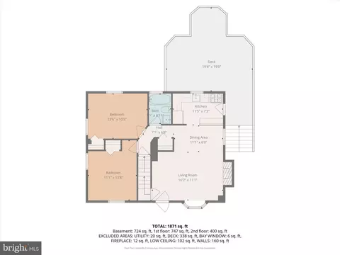 Floorplan - 1518 Gridley Ln, Silver Spring, MD 20902 photo 2 of 4