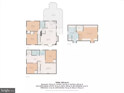Floorplan - 1518 Gridley Ln, Silver Spring, MD 20902 photo 1 of 4