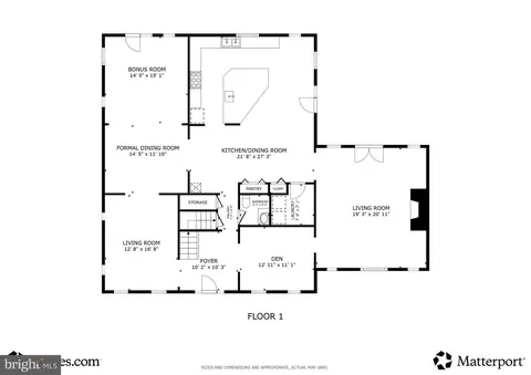 Floorplan - 712 Brandon Green Dr, Silver Spring, MD 20904 photo 1 of 3