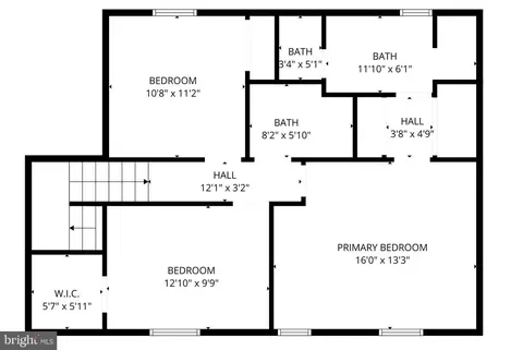 Floorplan - 9115 Bradford Rd, Silver Spring, MD 20901 photo 2 of 4
