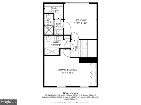Floorplan - 14219 Castle Blvd #126-18, Silver Spring, MD 20904 photo 2 of 4