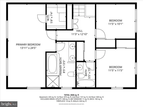 Floorplan - 19005 Plummer Dr, Germantown, MD 20876 photo 3 of 5