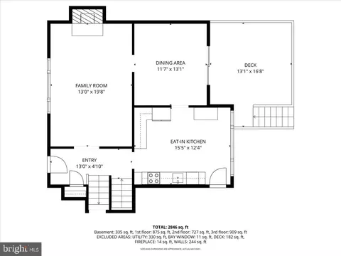 Floorplan - 19005 Plummer Dr, Germantown, MD 20876 photo 2 of 5