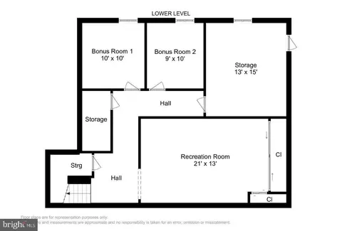 Floorplan - 705 Marshall Manor Dr, Silver Spring, MD 20905 photo 3 of 4