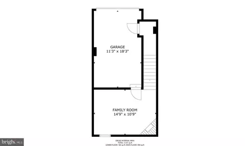 Floorplan - 8509 2nd Ave, Silver Spring, MD 20910 photo 1 of 2