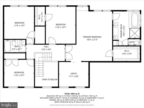 Floorplan - 17900 Hickman St, Poolesville, MD 20837 photo 3 of 3