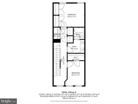 Floorplan - 12626 Layhill Rd, Silver Spring, MD 20906 photo 2 of 5