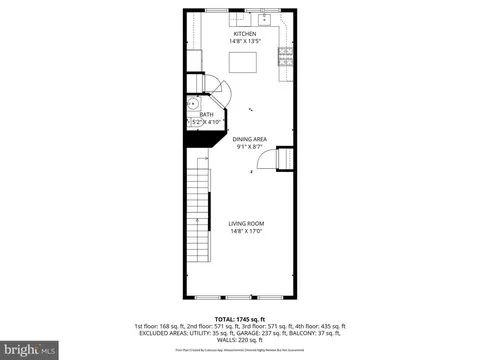 Floorplan - 12626 Layhill Rd, Silver Spring, MD 20906 photo 1 of 5