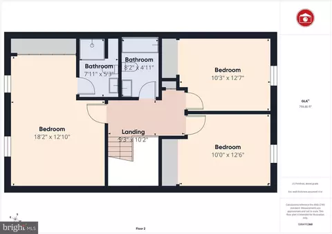 Floorplan - 12754 Turquoise Ter, Silver Spring, MD 20904 photo 3 of 4
